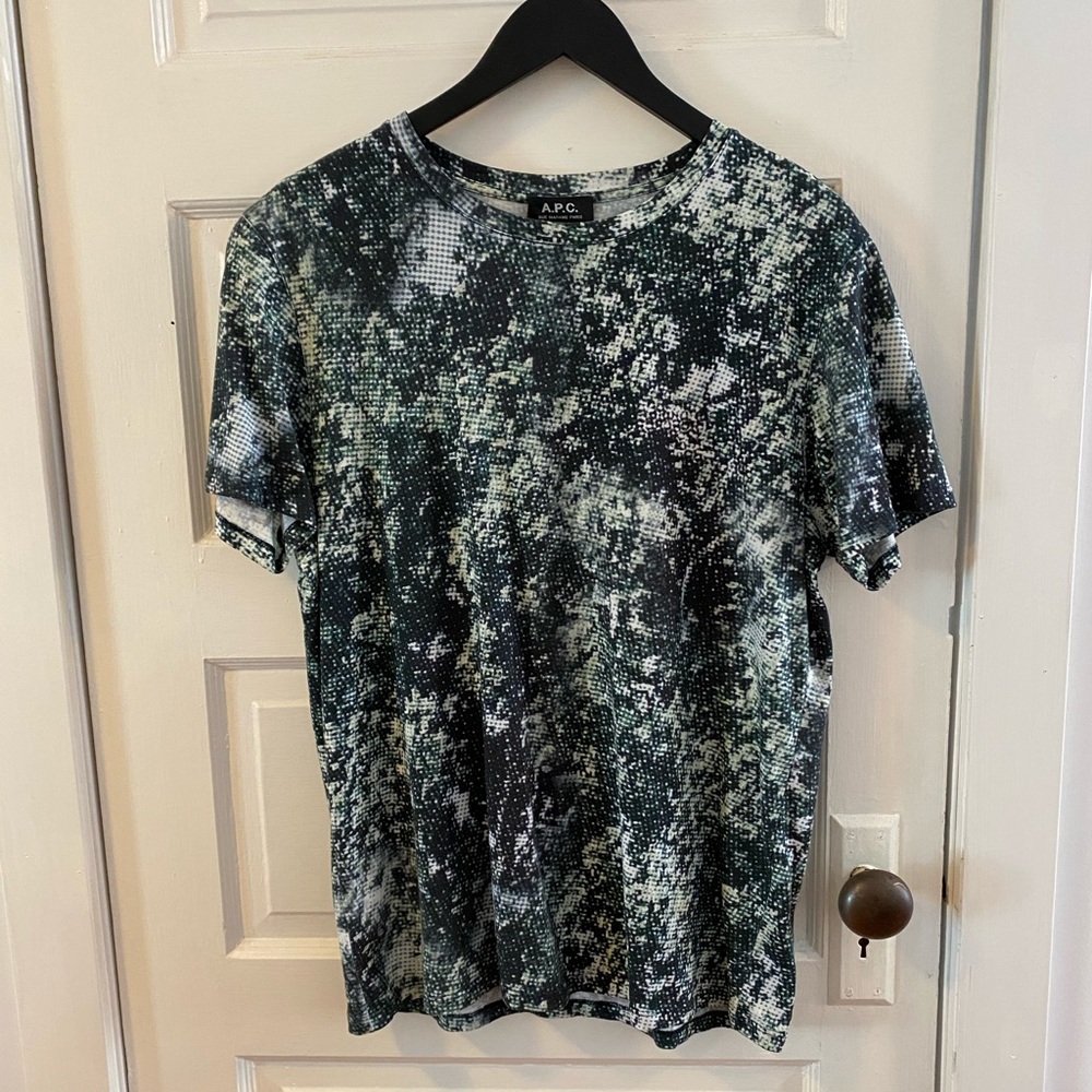 A.P.C. Multicolour Tee Size M